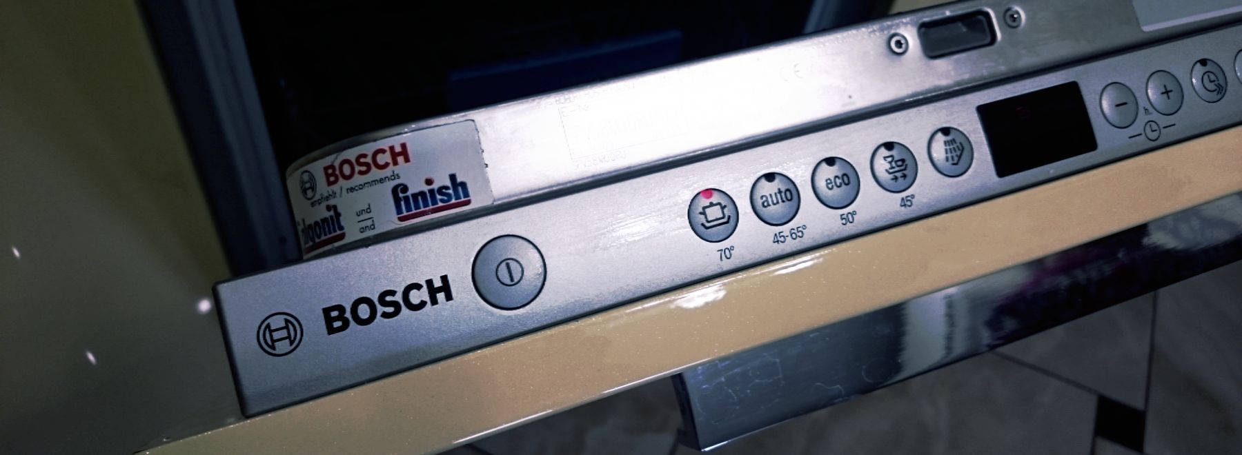 Ошибки посудомоечных машин Bosch