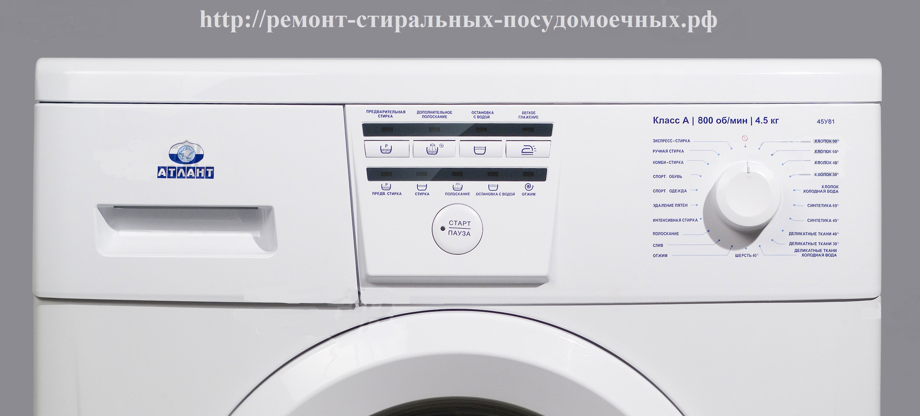 Самодиагностика стиральная машина